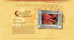 Desktop Screenshot of coyotesgreeley.com